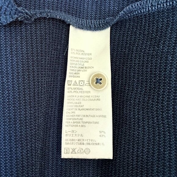 Tommy Bahama Blue Modal/Poly Polo, Men's XL/TG - Picture 4 of 4